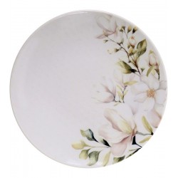Prato Sobremesa 21cm Magnolia Porcelana Tramontina